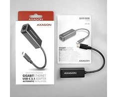 AXAGON ADE-SRC Type-C USB3.1 – Gigabit Ethernet 10/100/1000 adapteriai