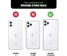 Apple iPhone 11 Pro Adidas OR Booklet dėklas BASIC (36285) juodos spalvos