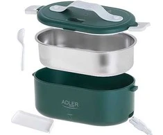 Adler | Heated Food Container | AD 4505g | Capacity 0.8 L | Material Nerūdijantis plienas/Plastic | Žalias