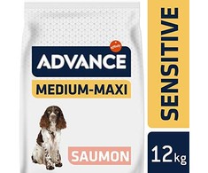 ADVANCE Sensitive su lašiša ir ryžiais 12kg
