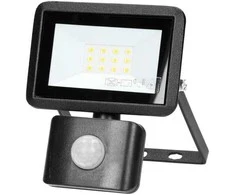 Orno FARO S LED prožektorius su PIR 30W, 2400lm, IP44, 4000K, aliuminis + stiklas
