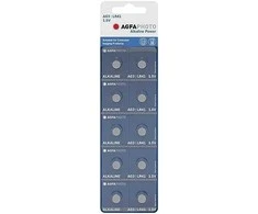 AgfaPhoto Batterie Knopfzelle LR41 V3GA 1.5V Alkaline 10St.