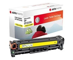 AgfaPhoto HP Laserjet Pro 200 Color M 251 NW/-MFP M 276 NW,CF212A / Canon 731 Y, perdirbta kasetė