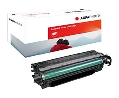AgfaPhoto HP ColorLaserjet CP3525,CE250X / Canon 723H BK, perdirbta kasetė