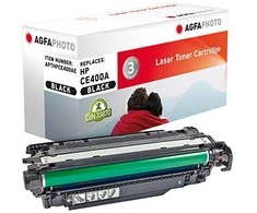 AgfaPhoto HP Laserjet Enterprise 500, CE400A, perdirbta kasetė