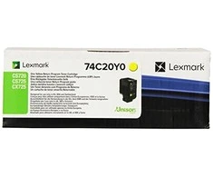 Lexmark 74C20Y0 tonerio kasetė Originalus Geltona 1 vnt