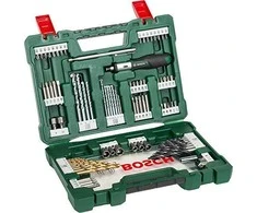 Grąžtas Įrankių komplektas Bosch 2607017195; 91 vnt.