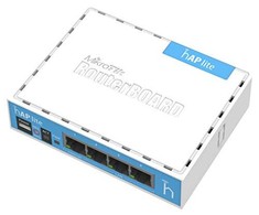 Maršrutizatorius MIKROTIK MT RB941-2nD MikroTik RB941-2 hAP lite classic RouterOS L4 32MB RAM, 4xLAN,2.4GHz 802.11b/g/n