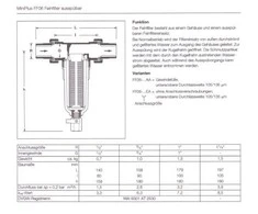 Resideo Braukmann Mechaninis vandens filtras Honeywell MiniPlus-FF06 1/2", šaltam vandeniui