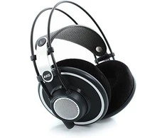 Atviro tipo referencinės studijinės ausinės AKG K702