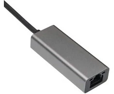 Adapteris su kablem Akyga AK-AD-65 karta jungiama į tinklą USB type C (m) / RJ45 (f) 10/100/1000 ver. 3.0 15cm