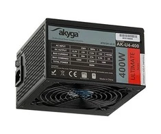 Akyga Ultimate ATX maitinimo šaltinis 350W AK-U4-350 80+bronzinis ventiliatorius12cm P8 4xSATA PCI-E