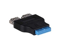 Akyga 2 x USB 3, 0 - 19 - pin adapteris (AK- CA- 58)