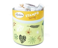 Antspaudų rinkinys Aladine Creative Stamp 29vnt. Jungle + pagalvėlė antspaudams juoda