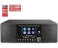 Albrecht DR 895 CD, DAB+/FM/Internet/CD, juodas