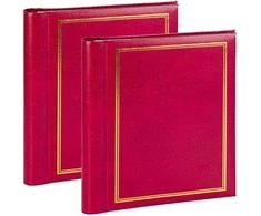 Victoria Collection Albumas SA40S Magnetic 40psl Classic, raudonas 2vnt