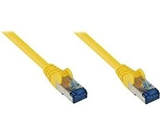 GoodConnections Geri ryšiai Patchkabel Cat. 6a S/FTP, PiMF halogenfrei 500MHz raudona 3m