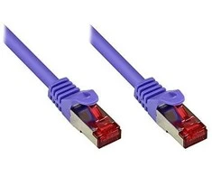 Good Connections Geros jungtys Geros jungtys 2,0m RNS Patchkabel CAT6 S/FTP PiMF violett