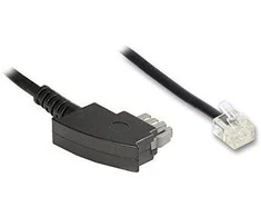 Good Connections TAE-N zu RJ11 Anschlusskabel 10m Modem juodas