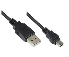 Good Connections Kabelis USB Alcasa USB-A - miniUSB 1.8 m Juodas (3310-AM2)