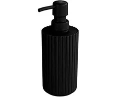 Dispenser for liquid soap, gel, Minas, juodos spalvos, WENKO