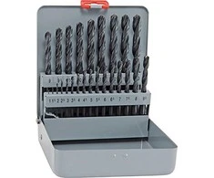 Grąžtas Alpen 110321100 Spiralbohrer Pro KM 1-13x0,5mm 25-teilig, Grau
