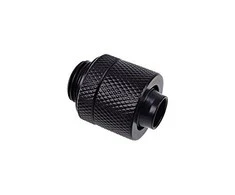 Alphacool Eiszapfen straight connector G1/4 inch female thread to 13/10mm – juodas