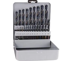 Grąžtas Alpen Metal drill bit set 008103211 HSS 25pcs