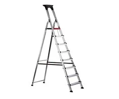 Aliuminės A tipo vienpusės kopėčios Double Decker ALTREX 8 pakopos