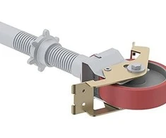 Ratukai su stabdžiais ALTREX 150mm, 4vnt.