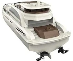 Carruzzo Amewi Rising Sun Cruise Yacht 380mm Radijo bangomis valdomas (RC) modelis Laive Elektrinis variklis