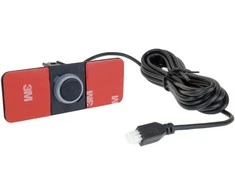 Amio Parkavimo pagalbos sistema TFT01 4,3" su CAM-402 LED kamera, 4 juodi jutikliai, vidinis montavimas