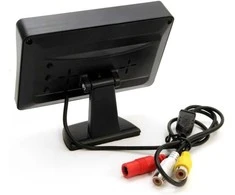 Amio Parkavimo pagalbos sistema TFT01 4,3" su HD-305 LED kamera, 4 juodi jutikliai 28 mm, vidinis montavimas