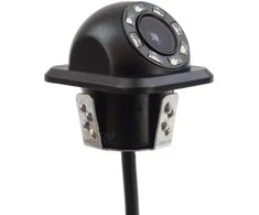 Amio Parkavimo pagalbos sistema TFT02 4,3" su HD-305-LED kamera, 4 juodi jutikliai, vidinis montavimas