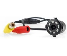 Amio Parkavimo pagalbos sistema TFT02 4,3" su HD-307-IR kamera, 4 juodi jutikliai GOLD
