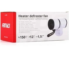 Automobilinis šildytuvas su ventiliatoriumi 12V 150W AMiO-02897