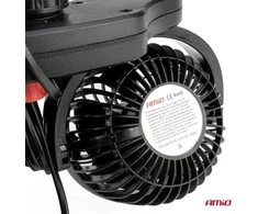 Amio Automobilio ventiliatorius prie galvos atramos su USB įkrovikliu 2x4" 12V