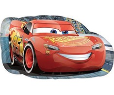 AMSCAN Balon foliowy Cars Lightning McQueen - 76 x 43 cm - 1 vnt. universalus