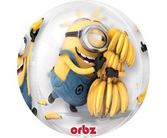 AMSCAN Balon foliowy Minionki - 40 cm - 1 vnt. universalus