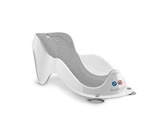 „Angelcare“ tiekimas – „Fit“ – kūdikio maudymosi kėdutė – ergonomiška ir saugi – nuo 0 iki 6 mėnesių – „Pilkas“