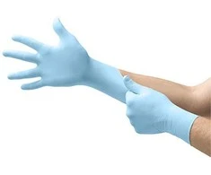 Vienkartinės pirštinės Ansell TouchNTuff® 92-670, 100 vnt, 0,13mm storio, dydis M (7,5-8) mėlynos