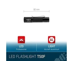 Žibintuvėlis ANSMANN T50F LED 3W juoda