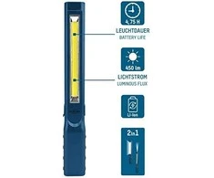 Ansmann WL450R plonas LED dirbtuvių lempa