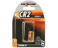 Ansmann Ansmann Ličio fotoelementas 3V CR2, 1 vnt., (5020021)