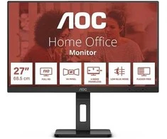 AOC 27E3QAF 27inch FHD VA Monitorius 16:9 75Hz 3000:1 HDMI 1x1.4
