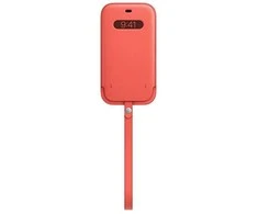APPLE LEATHER SLEEVE MHYF3ZM/A DĖKLAS IPHONE 12 PRO MAX Rožinis CITRUS ORIGINALUS SEAL