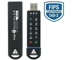 Pendrive Apricorn Aegis Secure Key 3.0, 240 GB (ASK3–240 GB)