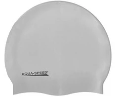 Plaukimo kepuraitė Aqua-Speed Mega sidabrinė 26 100