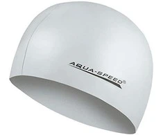 Plaukimo kepuraitė Aqua-Speed Mega sidabrinė 26 100