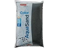 Zolux Aquasand Spalva ebony juoda 12kg